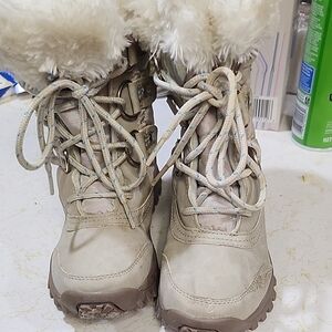 Girl's Tan Winter Boots Size 1